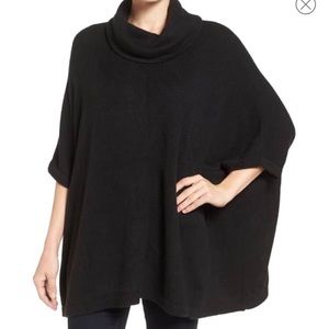 Caslon Cowl Neck Sweater Poncho